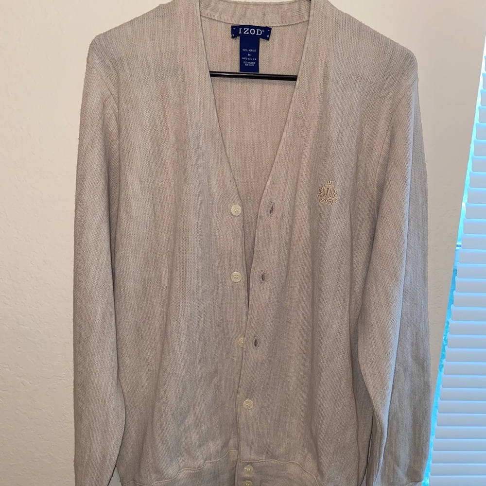 Men’s vintage IZOD cardigan